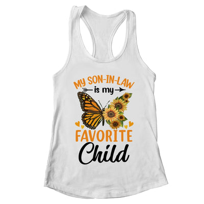 My Son In Law Is My Favorite Child Funny Family Butterfly Shirt & Tank Top | teecentury