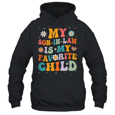 My Son In Law Is My Favorite Child Funny Family Humor Groovy Shirt & Tank Top | teecentury