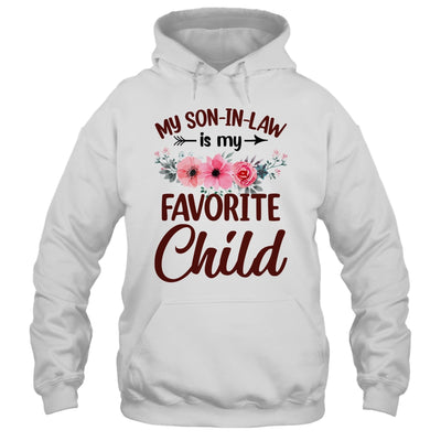 My Son In Law Is My Favorite Child Funny Mom Family Floral Shirt & Tank Top | teecentury