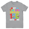 My Teacher Survived 100 Days Of Me 100th Days Of School Kids Youth Shirt | teecentury