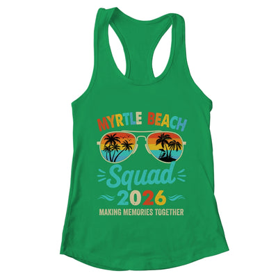 Myrtle Beach 2026 Vacation Friends Family Matching Group Shirt & Tank Top | teecentury