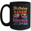 Myrtle Beach Birthday Crew Vacation Cruise 2025 Summer Trip Group Mug | teecentury