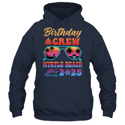 Myrtle Beach Birthday Crew Vacation Cruise 2025 Summer Trip Group Shirt & Tank Top | teecentury