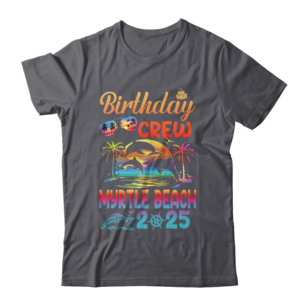 Myrtle Beach Birthday Trip Vacation 2025 Matching Group Shirt & Tank Top | teecentury