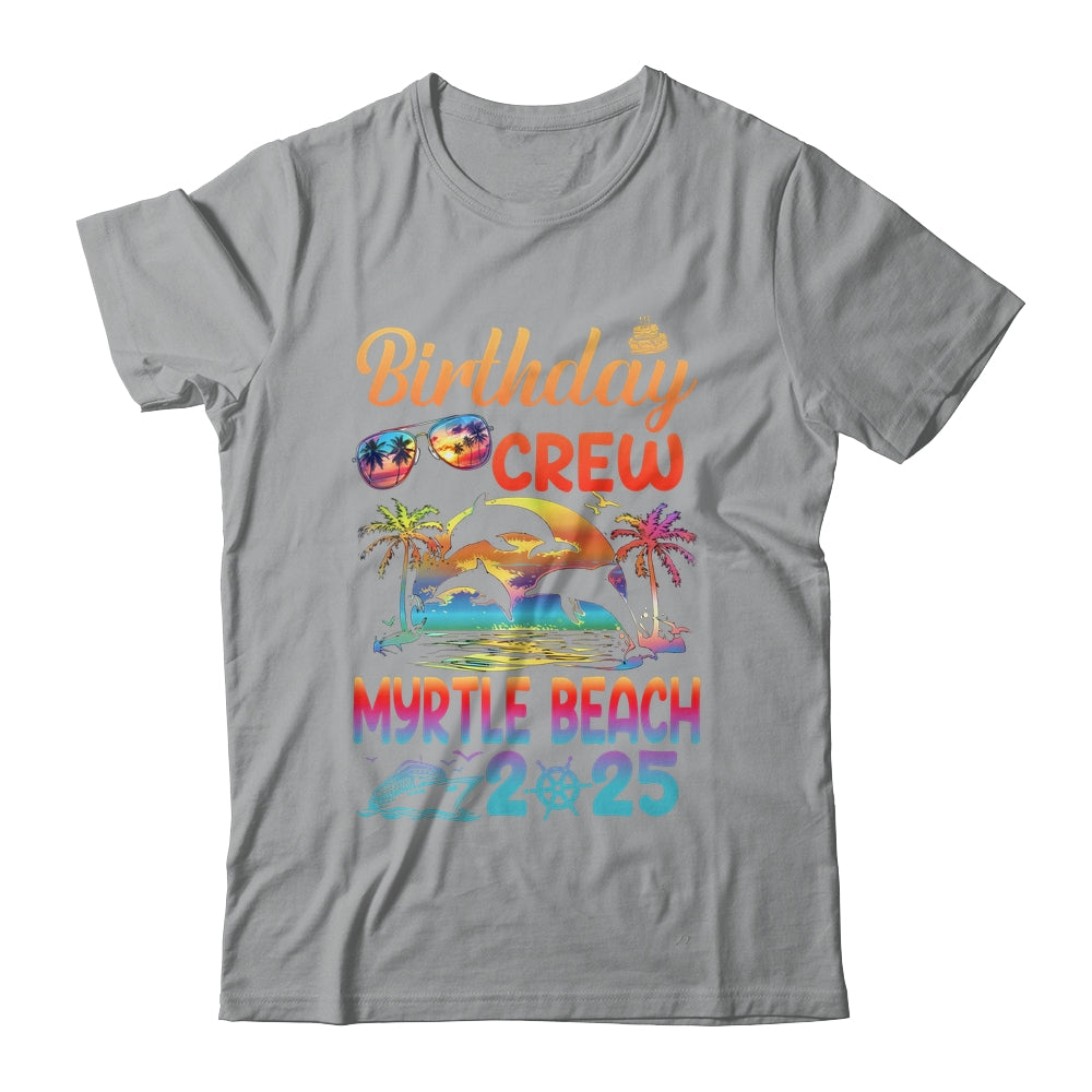 Myrtle Beach Birthday Trip Vacation 2025 Matching Group Shirt & Tank Top | teecentury