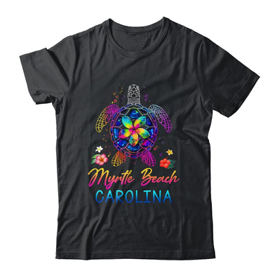 Myrtle Beach Carolina Tie Dye Sea Turtle Vacation Family Shirt & Tank Top | teecentury