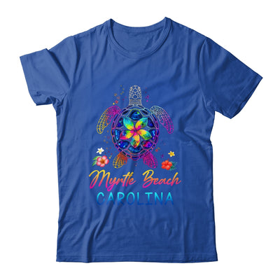 Myrtle Beach Carolina Tie Dye Sea Turtle Vacation Family Shirt & Tank Top | teecentury