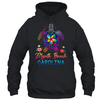 Myrtle Beach Carolina Tie Dye Sea Turtle Vacation Family Shirt & Tank Top | teecentury