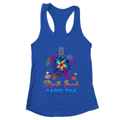 Myrtle Beach Carolina Tie Dye Sea Turtle Vacation Family Shirt & Tank Top | teecentury