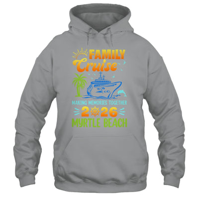 Myrtle Beach Cruise 2026 Family Friends Group Vacation Matching Shirt & Tank Top | teecentury