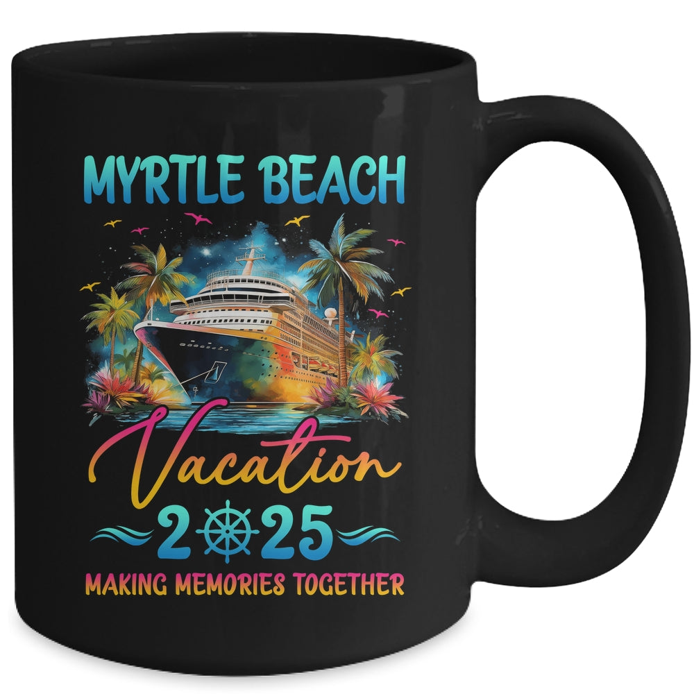 Myrtle Beach Family Vacation 2025 Matching Group Summer Mug | teecentury
