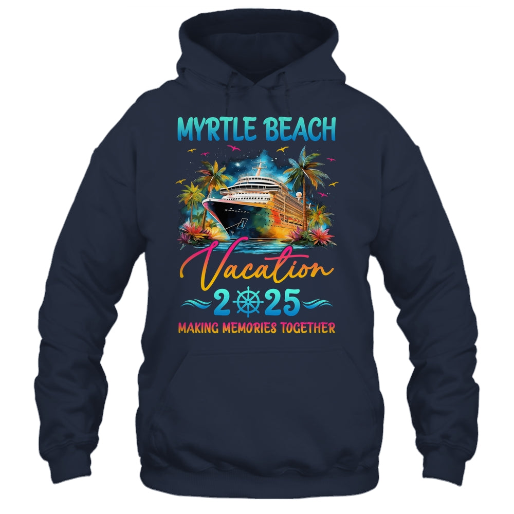 Myrtle Beach Family Vacation 2025 Matching Group Summer Shirt & Tank Top | teecentury