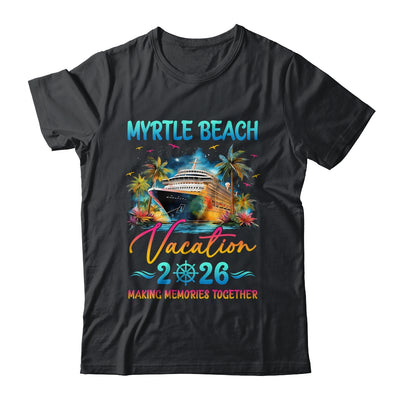 Myrtle Beach Family Vacation 2026 Matching Group Summer Shirt & Tank Top | teecentury
