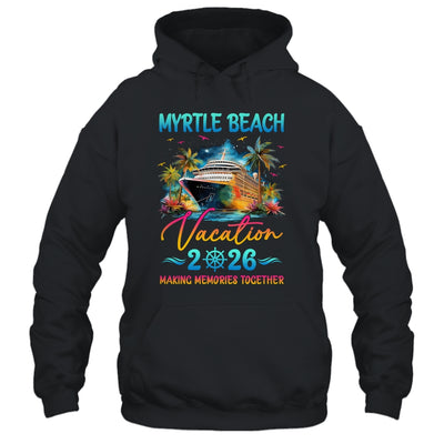 Myrtle Beach Family Vacation 2026 Matching Group Summer Shirt & Tank Top | teecentury