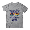 Myrtle Beach Girls Trip Beach Vacation 2024 Matching Group Shirt & Tank Top | teecentury