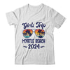 Myrtle Beach Girls Trip Beach Vacation 2024 Matching Group Shirt & Tank Top | teecentury