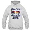 Myrtle Beach Girls Trip Beach Vacation 2024 Matching Group Shirt & Tank Top | teecentury