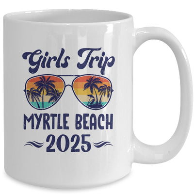 Myrtle Beach Girls Trip Beach Vacation 2025 Matching Group Mug | teecentury