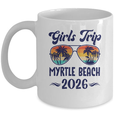 Myrtle Beach Girls Trip Beach Vacation 2026 Matching Group Mug | teecentury