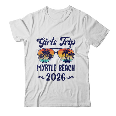 Myrtle Beach Girls Trip Beach Vacation 2026 Matching Group Shirt & Tank Top | teecentury