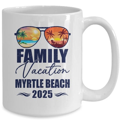 Myrtle Beach Matching Family Vacation 2025 Making Memories Mug | teecentury