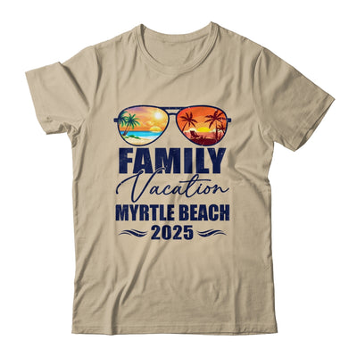 Myrtle Beach Matching Family Vacation 2025 Making Memories Shirt & Tank Top | teecentury
