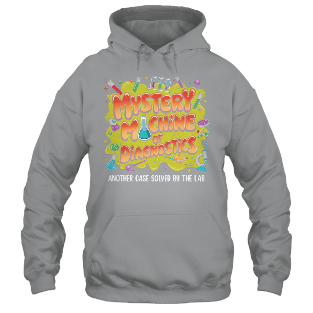 Mystery Machine Of Diagnostics Lab Week 2025 Med Lab Science Shirt & Hoodie | teecentury