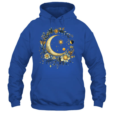 Mystic Sun And Moon Woman Girls Mystical Flowers Aesthetic Shirt & Tank Top | teecentury