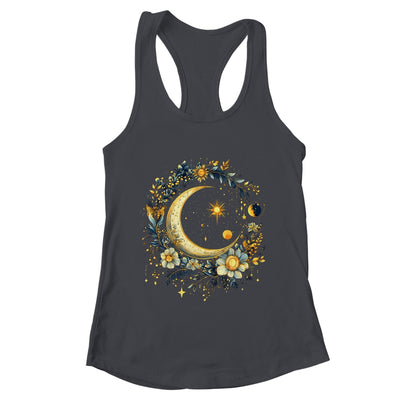 Mystic Sun And Moon Woman Girls Mystical Flowers Aesthetic Shirt & Tank Top | teecentury