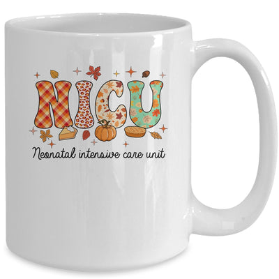 NICU Nurse Autumn Fall Neonatal Intensive Care Unit Mug | teecentury