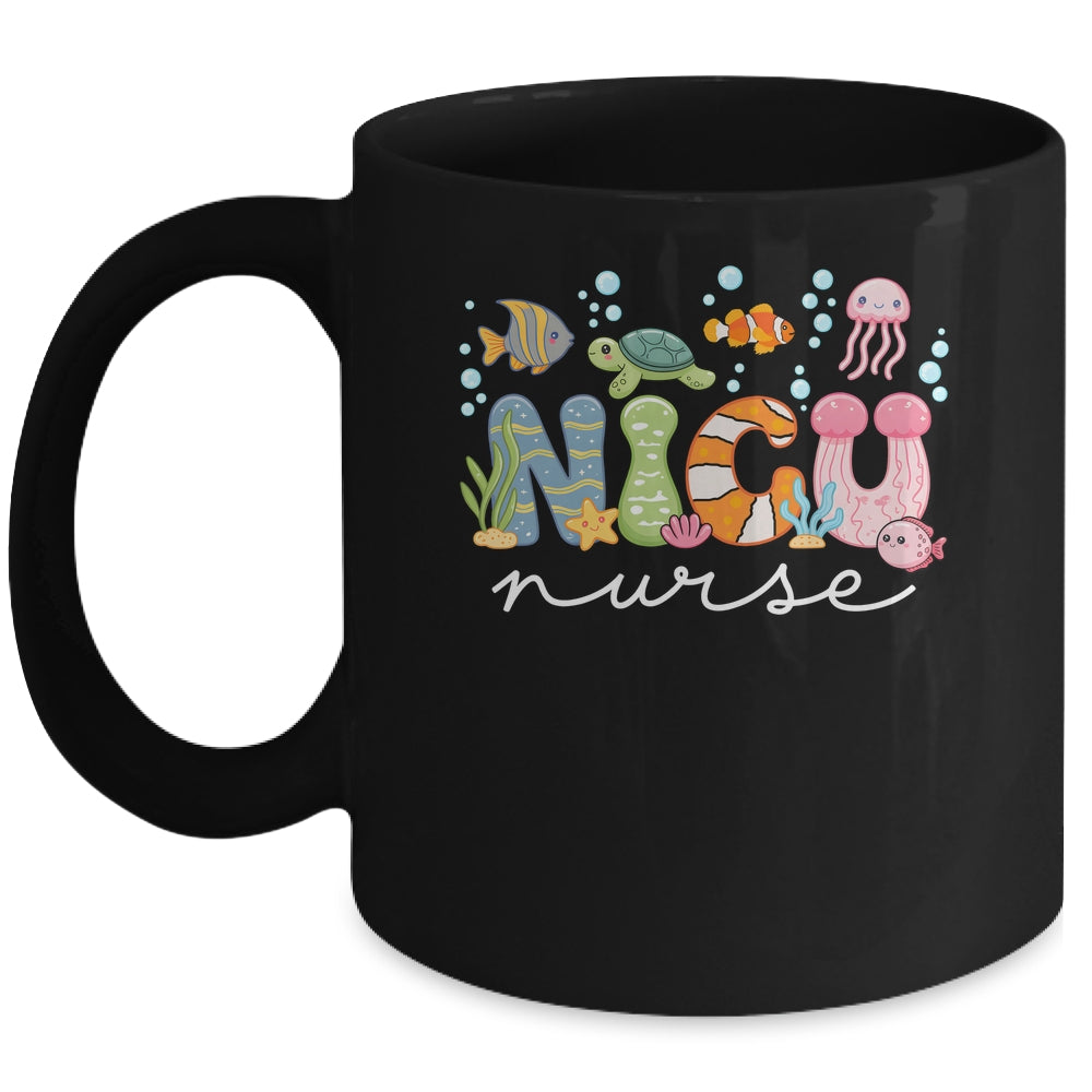 NICU Nurse Cute Ocean Sea Neonatal Intensive Care Unit Mug | teecentury