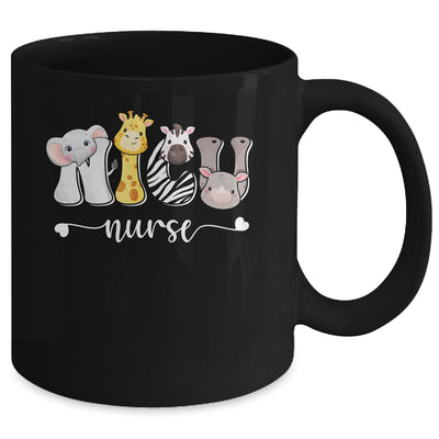 NICU Nurse Cute Safari Baby Animals Nursing Appreciation Mug | teecentury