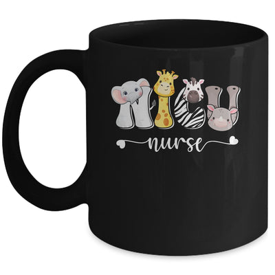 NICU Nurse Cute Safari Baby Animals Nursing Appreciation Mug | teecentury