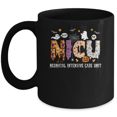 NICU Nurse Halloween Spooky Ghose Neonatal Intensive Care Mug | teecentury