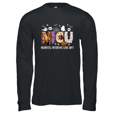 NICU Nurse Halloween Spooky Ghose Neonatal Intensive Care Shirt & Hoodie | teecentury