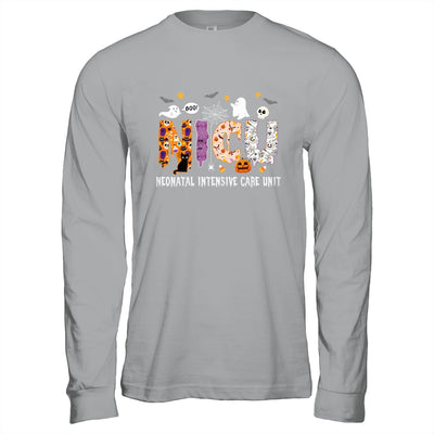NICU Nurse Halloween Spooky Ghose Neonatal Intensive Care Shirt & Hoodie | teecentury