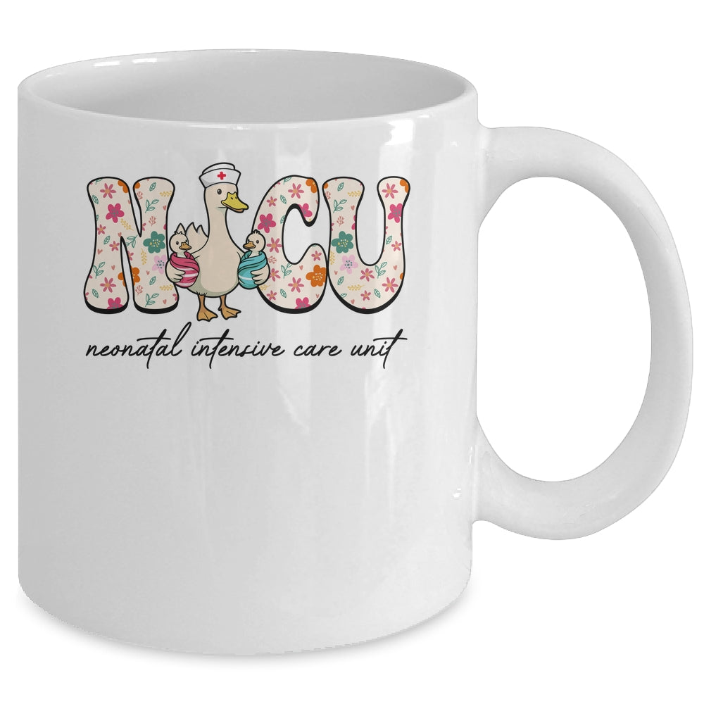 NICU Nurse Neonatal Intensive Care Unit Nurse Silly Goose Mug | teecentury