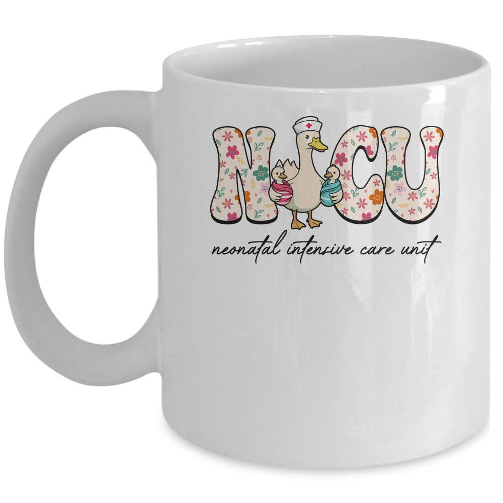 NICU Nurse Neonatal Intensive Care Unit Nurse Silly Goose Mug | teecentury