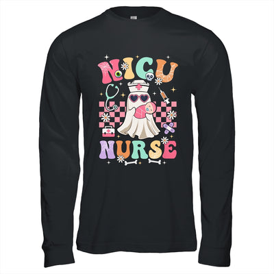 NICU Nurse Spooky Ghost Halloween Cute Nursing Costume Shirt & Hoodie | teecentury