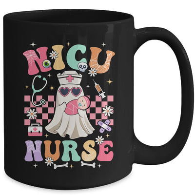 NICU Nurse Spooky Ghost Halloween Cute Nursing Costume Mug | teecentury