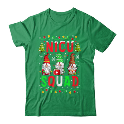 NICU Nurse Squad Three Gnomes Christmas Gnome Nurse Xmas Shirt & Sweatshirt | teecentury