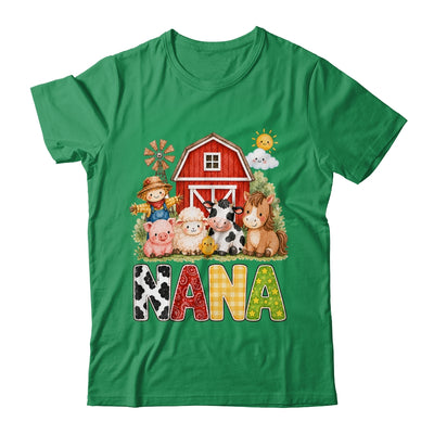 Nana Farm Cow 1St Birthday Girl Boy Matching Family Shirt & Hoodie | teecentury