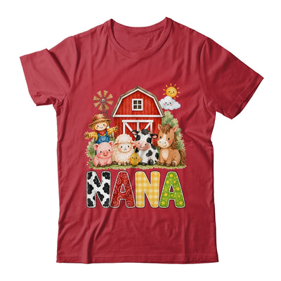 Nana Farm Cow 1St Birthday Girl Boy Matching Family Shirt & Hoodie | teecentury