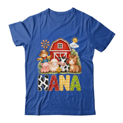 Nana Farm Cow 1St Birthday Girl Boy Matching Family Shirt & Hoodie | teecentury