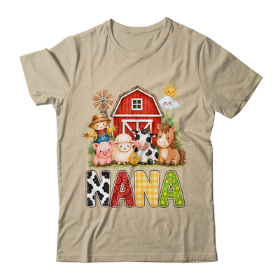 Nana Farm Cow 1St Birthday Girl Boy Matching Family Shirt & Hoodie | teecentury