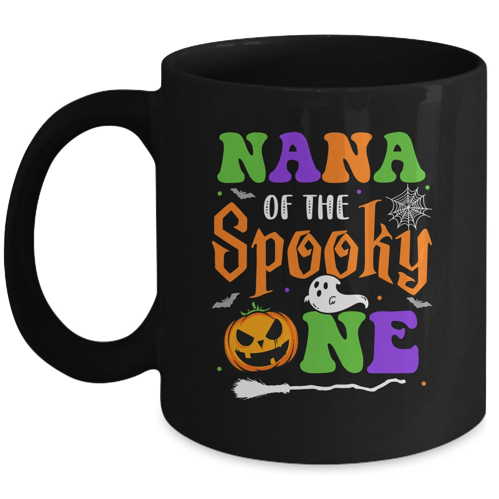 Nana Halloween 1st Birthday Boy Matching Family Spooky One Mug | teecentury