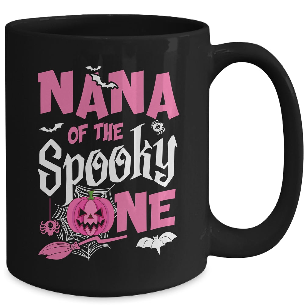 Nana Halloween 1st Birthday Girl Matching Family Spooky One Mug | teecentury