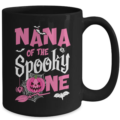 Nana Halloween 1st Birthday Girl Matching Family Spooky One Mug | teecentury