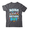 Nana Of The Birthday Boy Astronaut Family Space Planets Shirt & Hoodie | teecentury