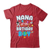 Nana Of The Birthday Boy Astronaut Family Space Planets Shirt & Hoodie | teecentury